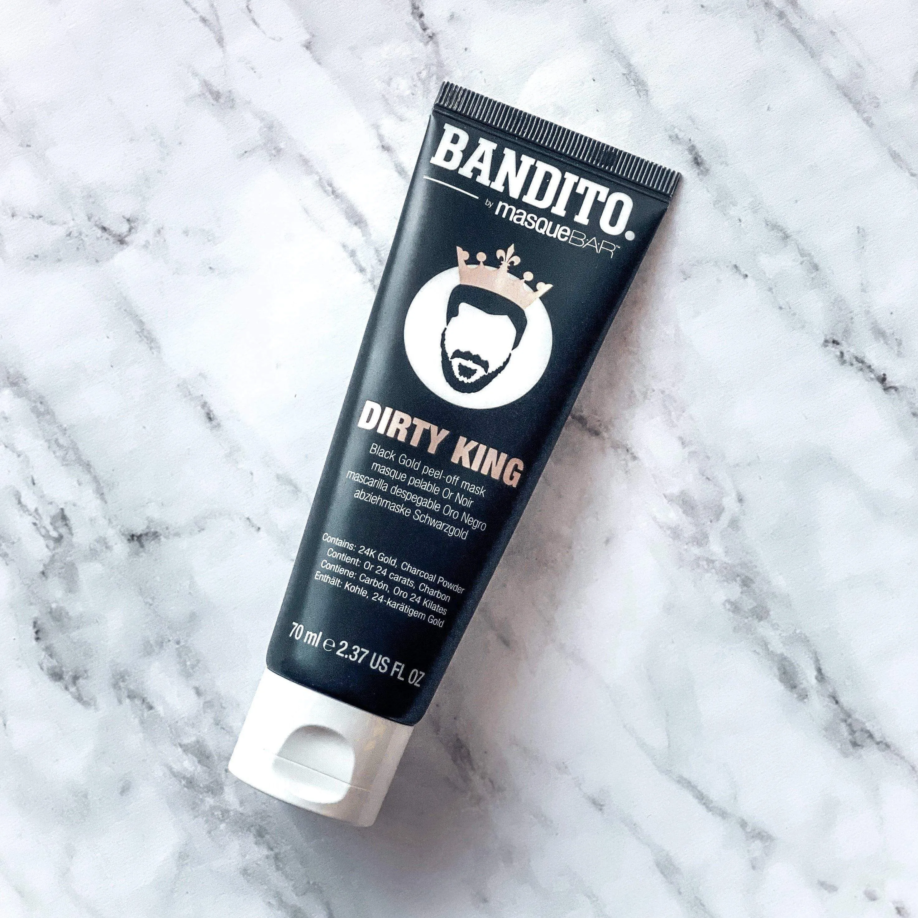 Bandito Dirty King Black Gold Peel Off Mask