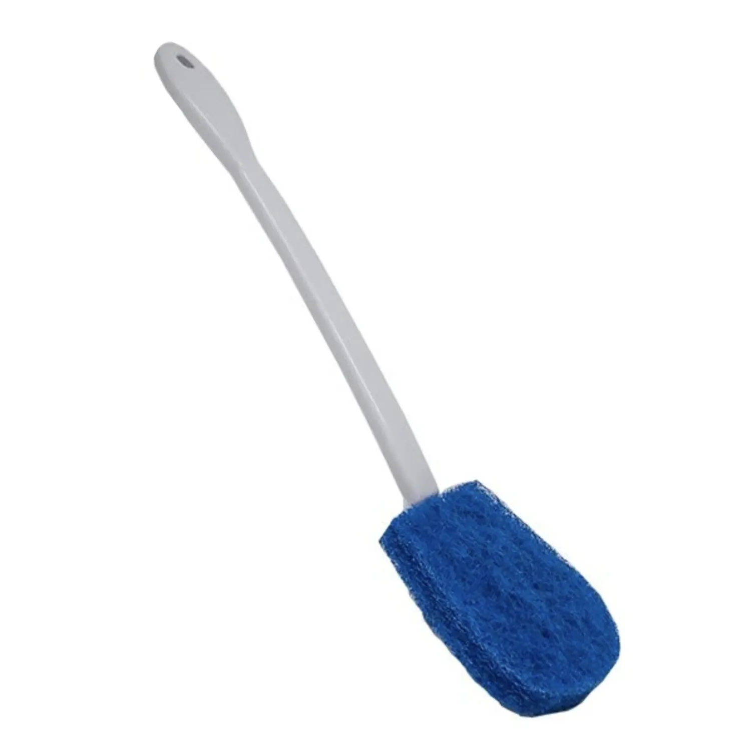 Bath & Toilet Bowl Scrubber, with Comfort Handle, Hang Hole, Non-Scratch and Removes Rings