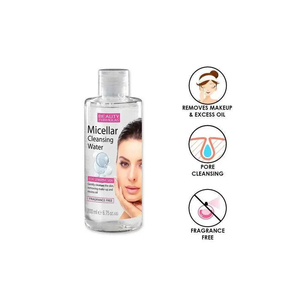 Beauty Formulas Micellar Cleansing Water 200ml