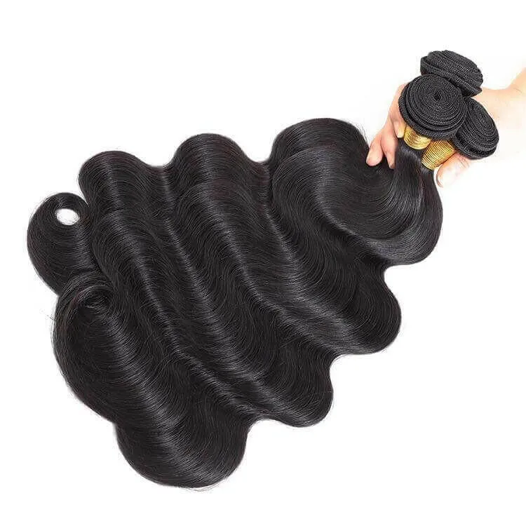 BeuMax 10A Grade 3/4 Body Wave Bundles with 4x4 Closure Brazilian