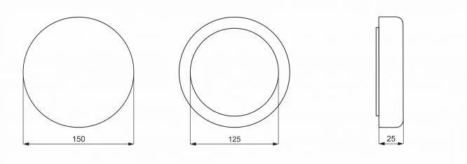 Black Soft Pad 150 X 25 mm