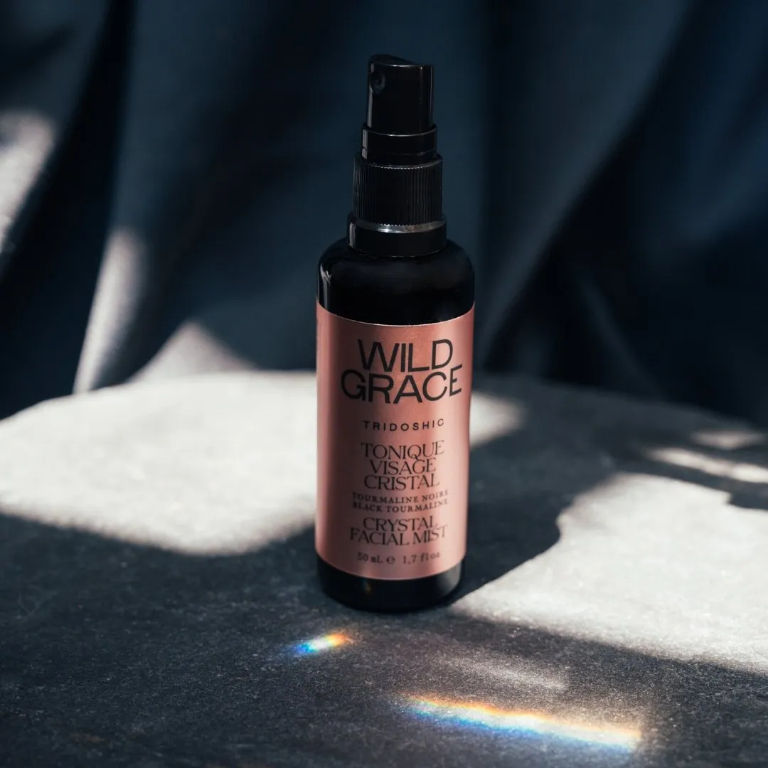 Crystal Face Toner - Infused with black tourmaline