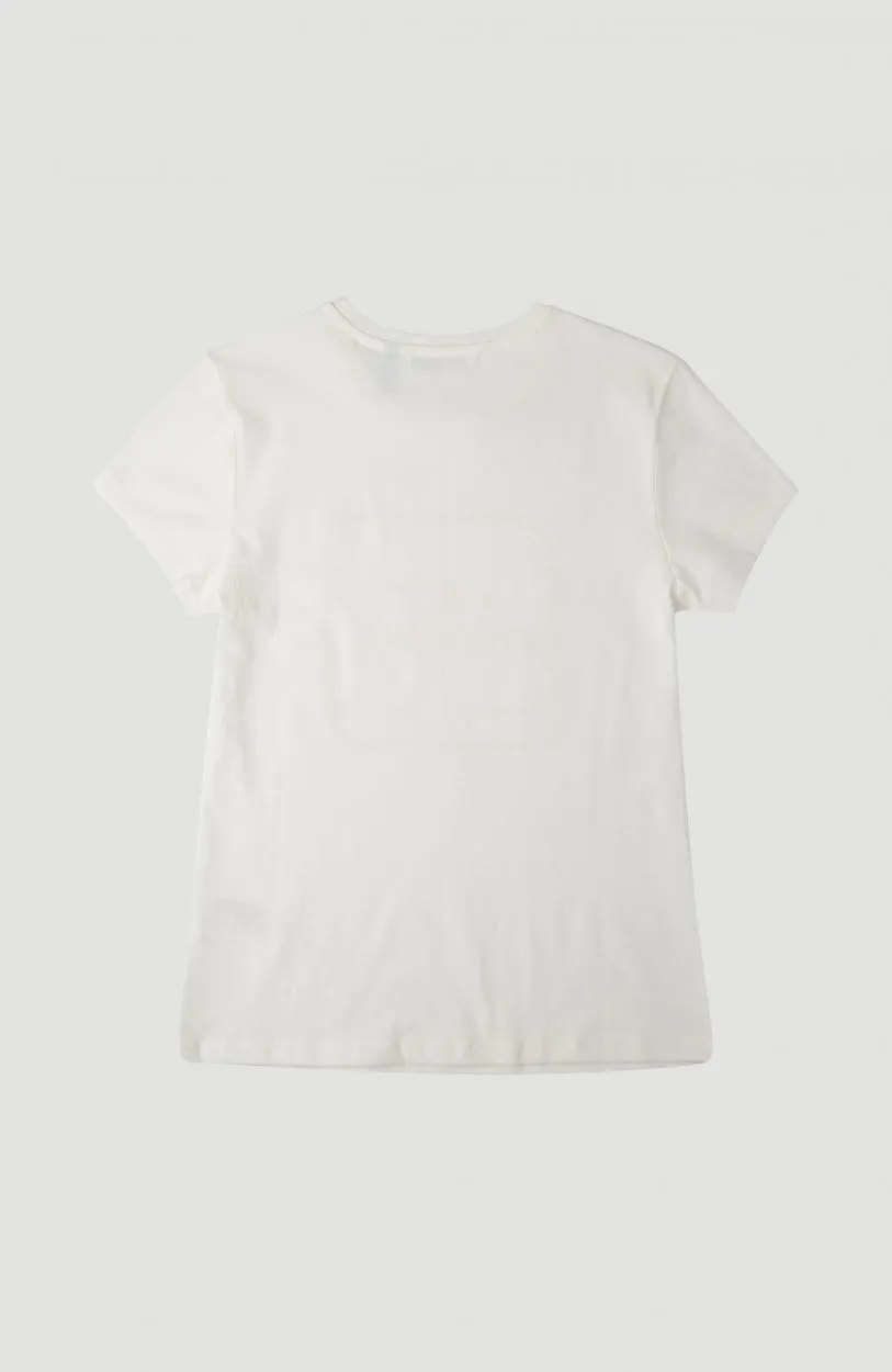 Cube T-Shirt | Powder White