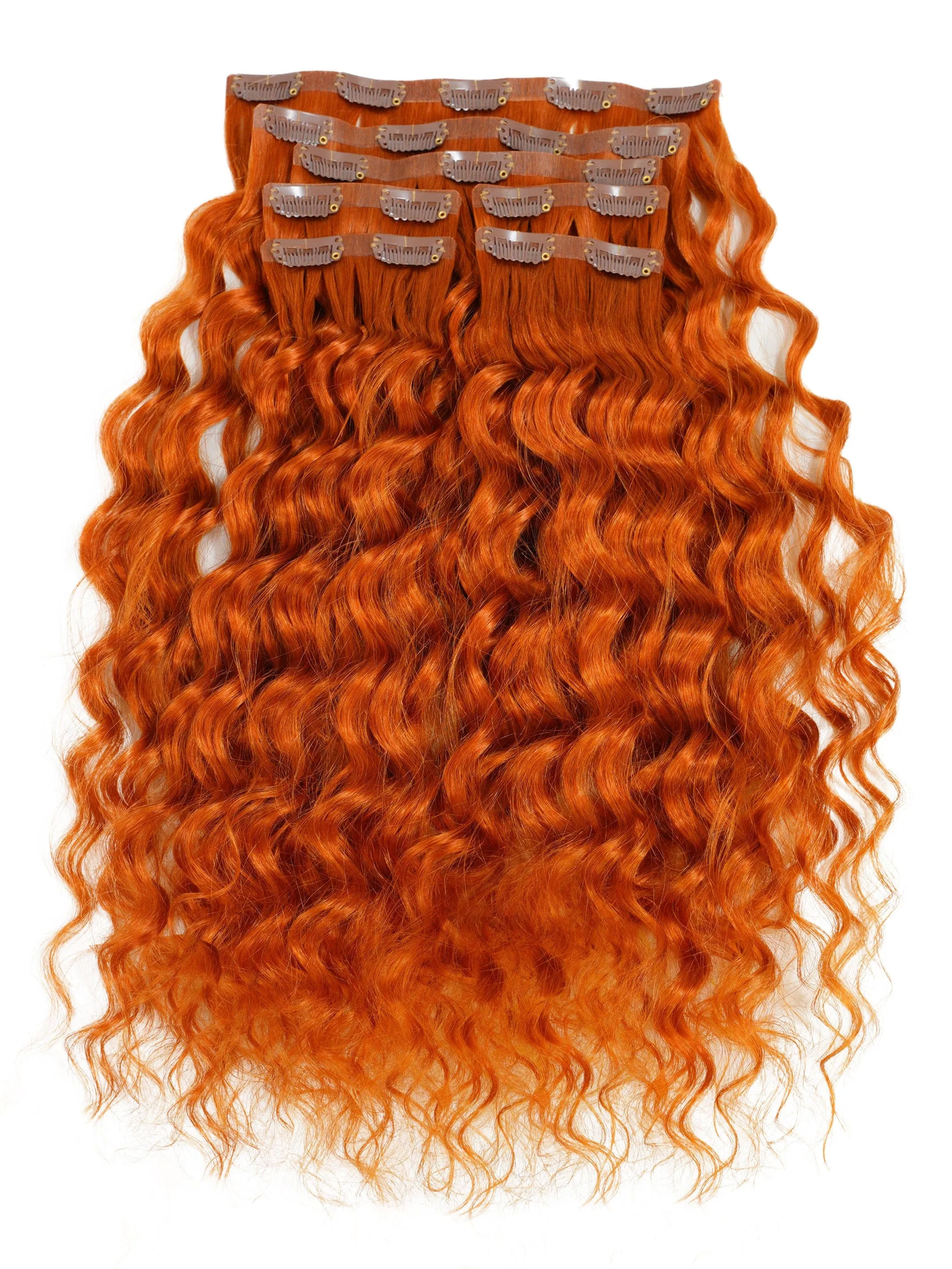 Curly Seamless Clip-In Hair Extensions