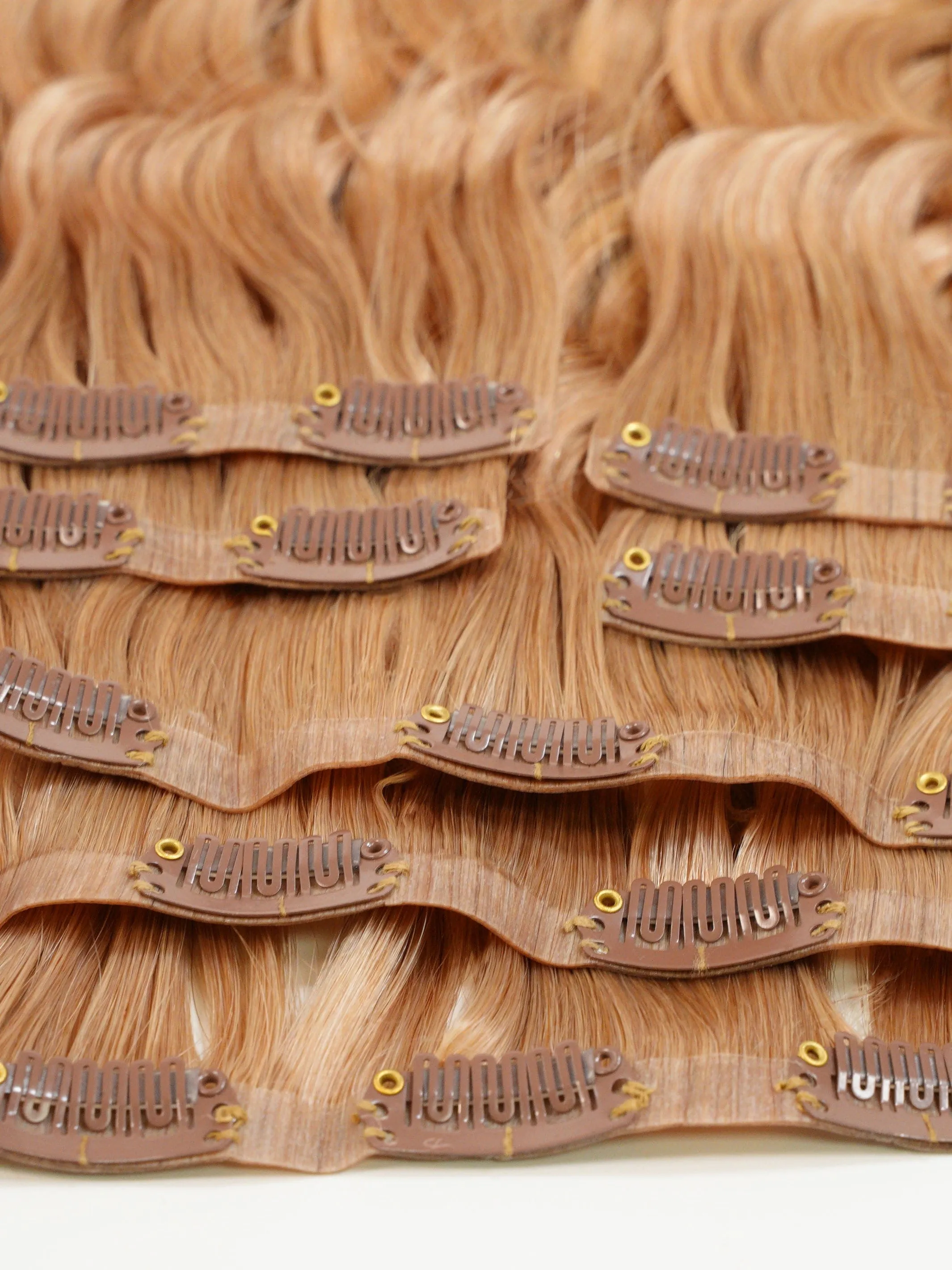 Curly Seamless Clip-In Hair Extensions