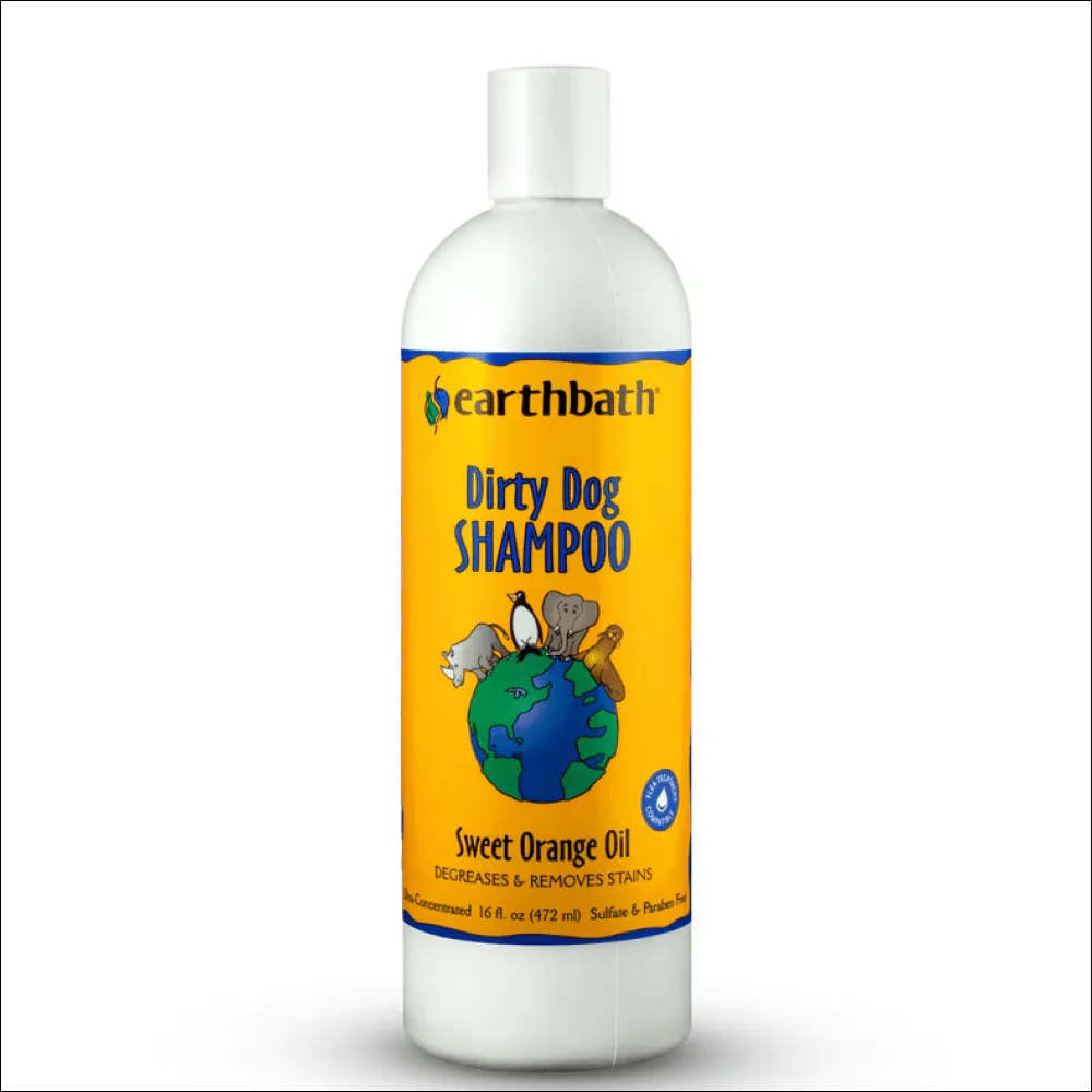 EarthBath Sweet Orange Oil Dirty Shampoo for Dogs