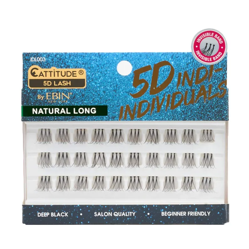 EBIN CATTITUDE 5D Indi-Individuals Lash #IDL003 NATURAL LONG