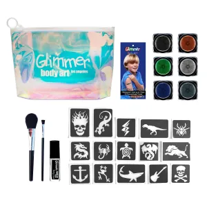 Glimmer to Go Fun and Fierce Glitter Tattoos