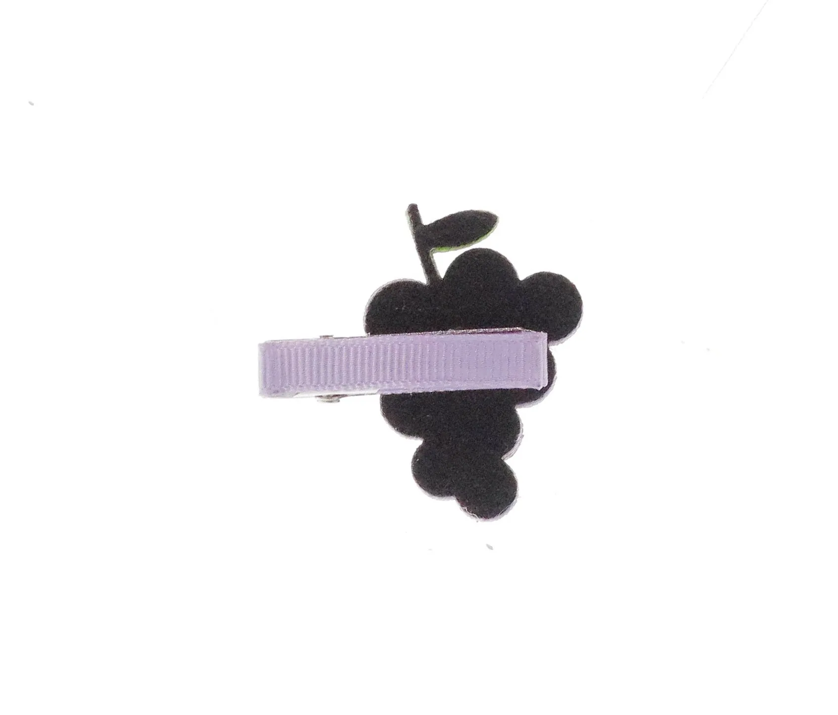 Glitter Grape Hair Clip