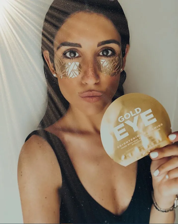 Gold Eye Pads