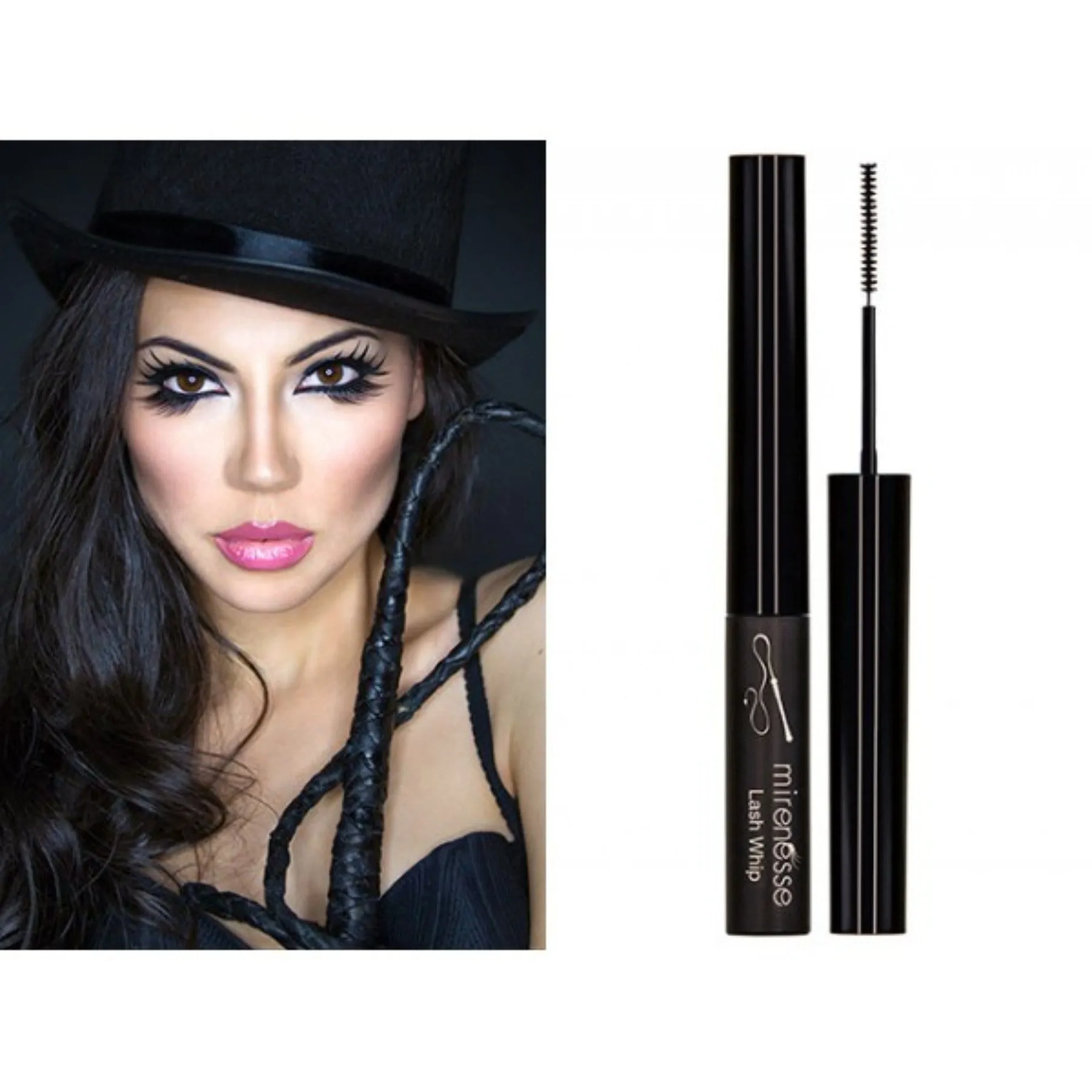 Lash Whip Tubing Mascara 24hr Root Tightliner With Micro Brush Black