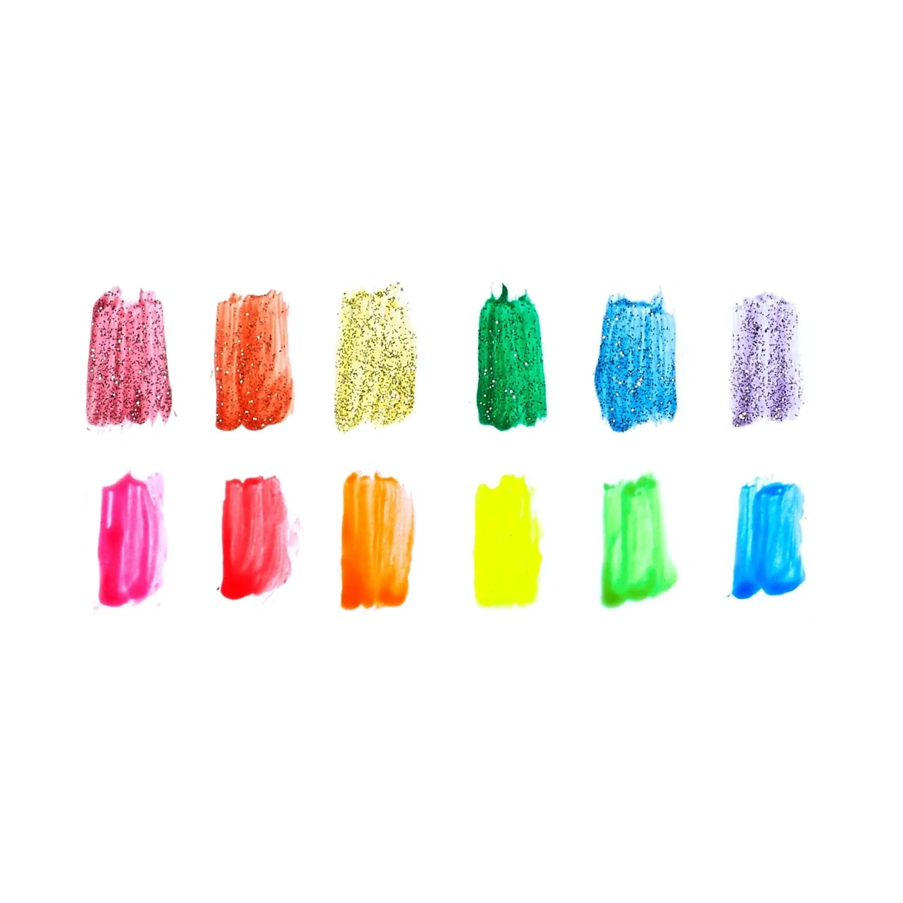 Lil' Paint Pods Neon & Glitter Poster Paint - Set of 12