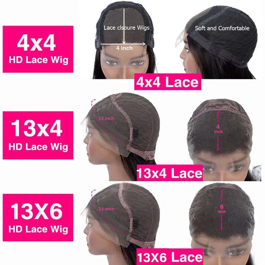 Luxury Body Wave Lace Front Wig - 100% Brazilian Human Hair Extensions for Natural Elegance