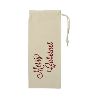 Merry Cabernet Wine Gift Bag