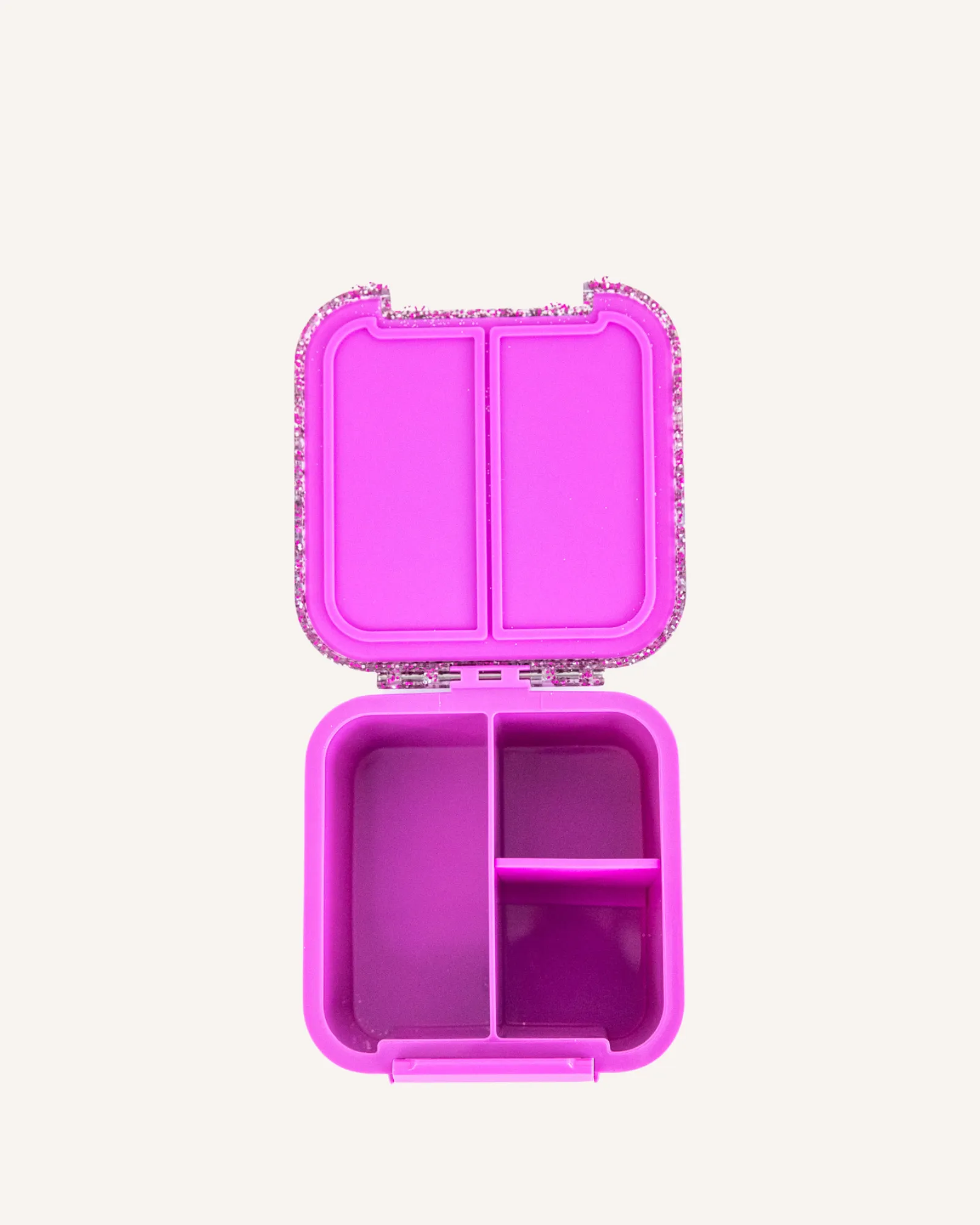 MontiiCo Glitter Lunch Box Bundle - Magenta Glitter