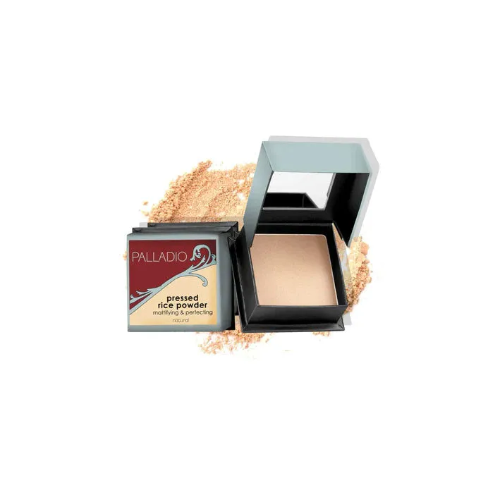 Palladio Pressed Rice Powder Mattifying & Perfecting - Natural