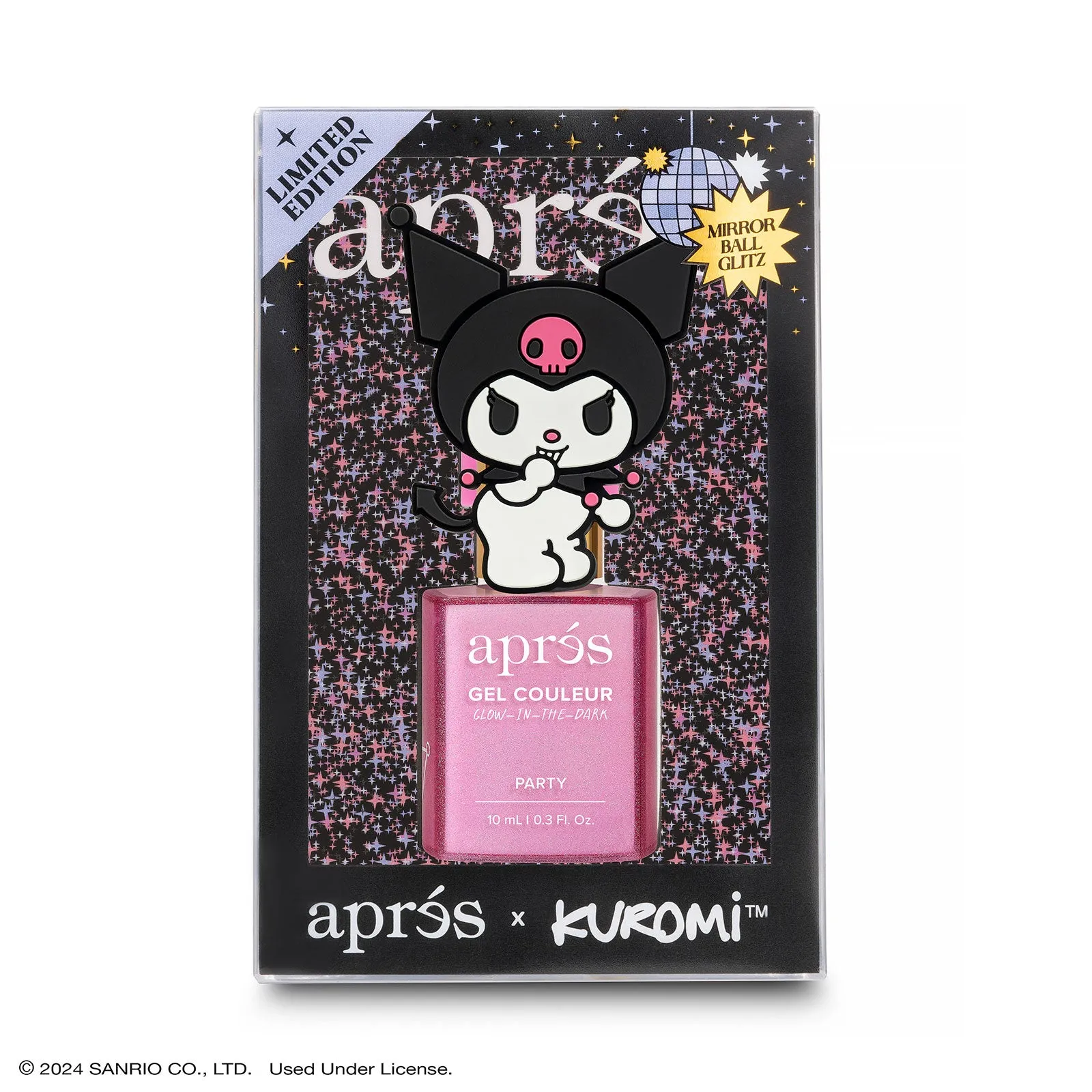 Party - Kuromi™ Flash Glitter Gel Couleur, 10ml