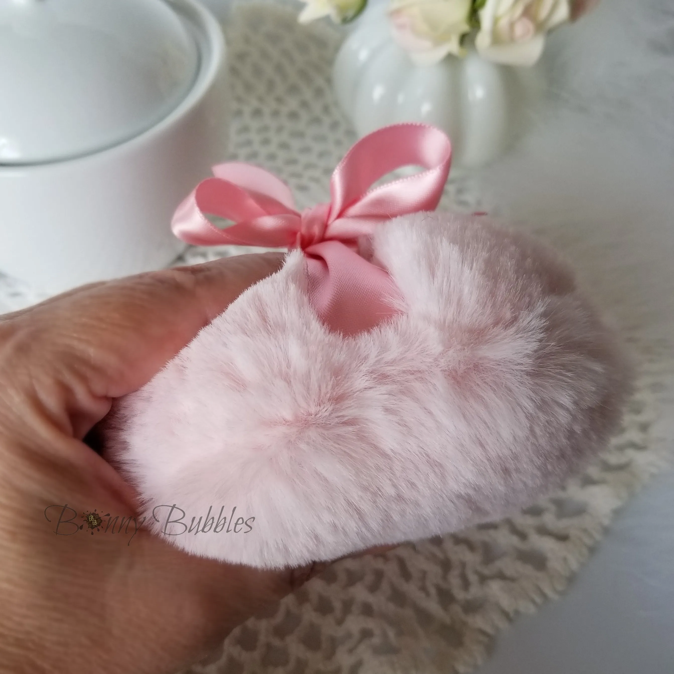 PINK Powder Puff, 4 inch ultra soft