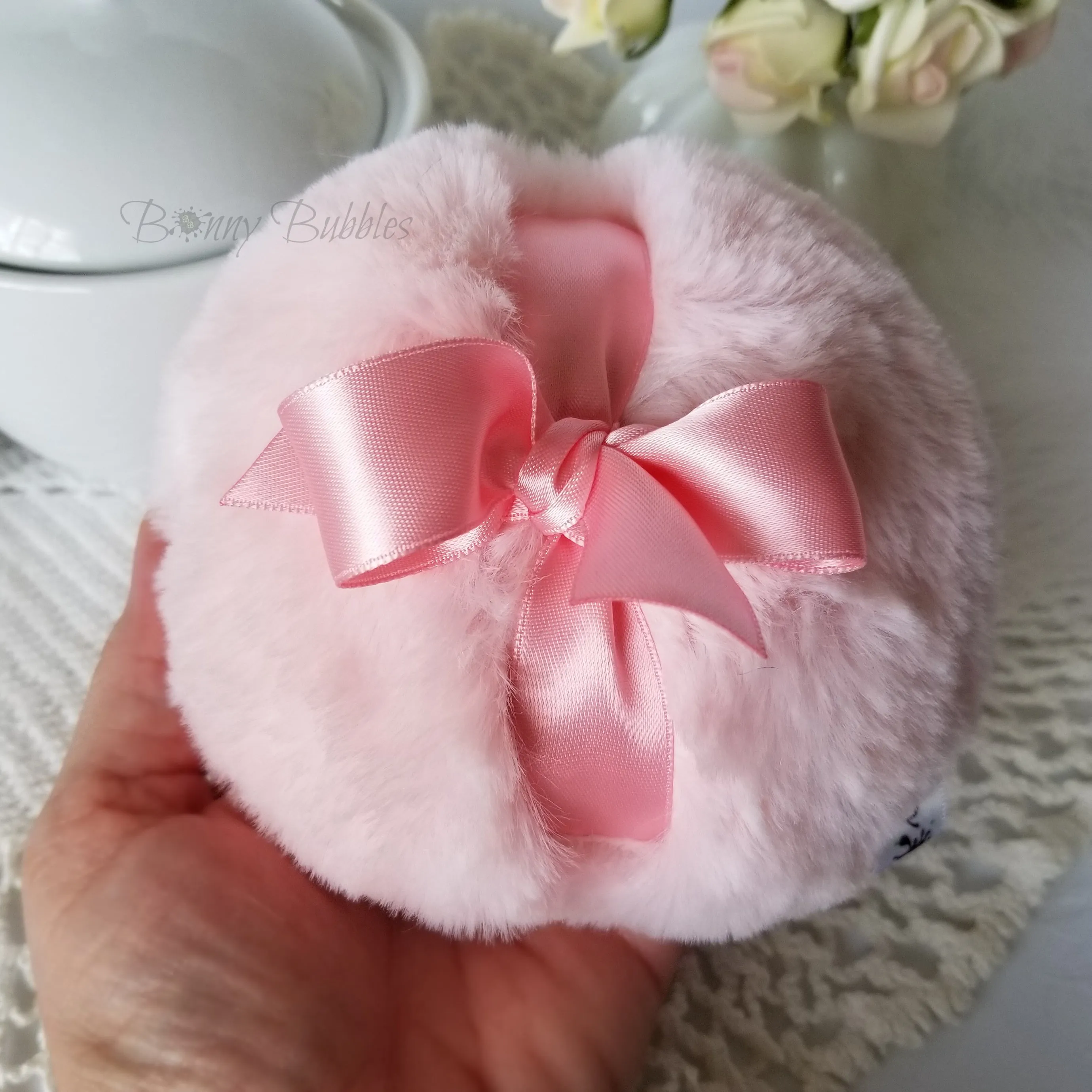 PINK Powder Puff, 4 inch ultra soft