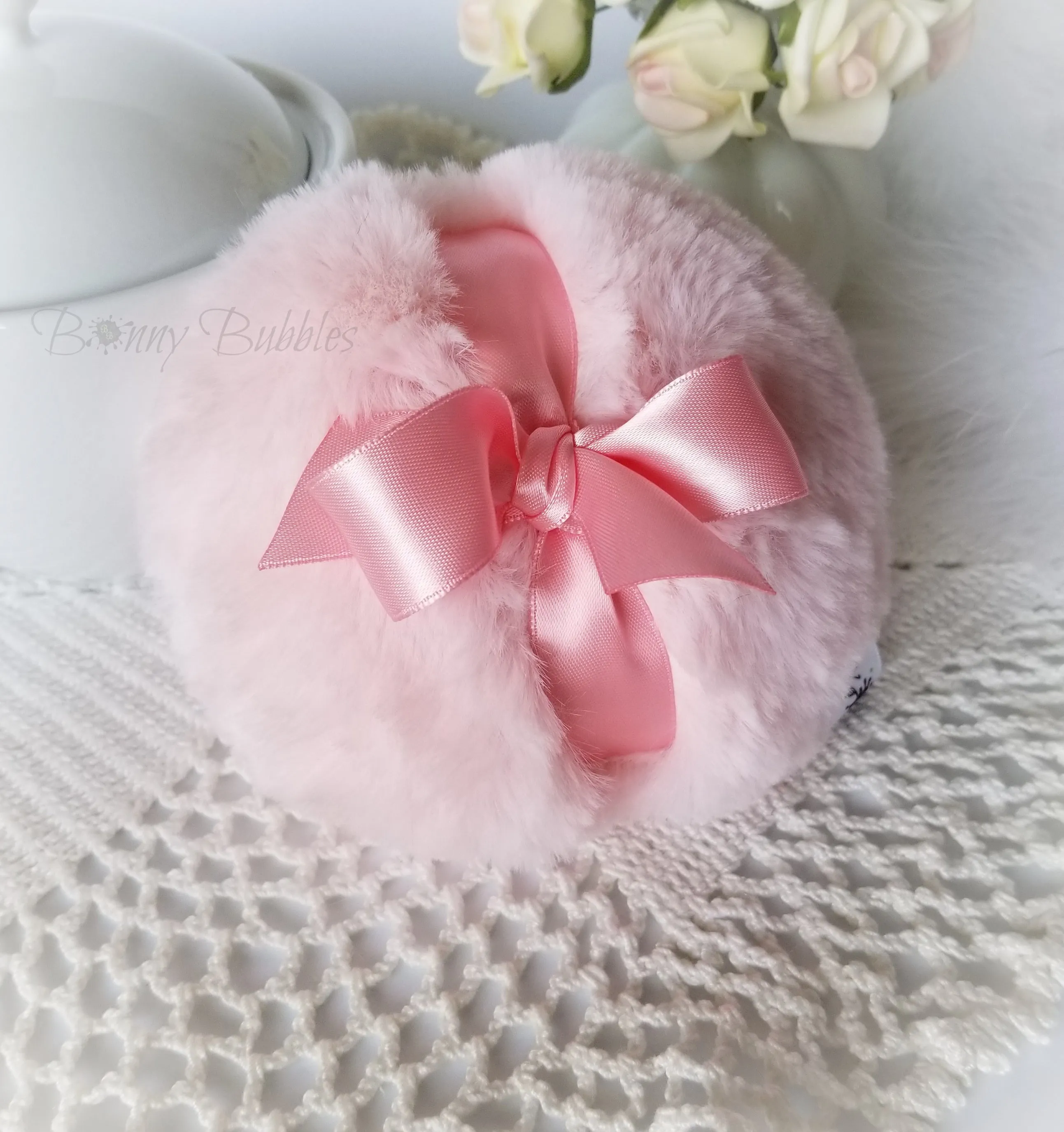 PINK Powder Puff, 4 inch ultra soft