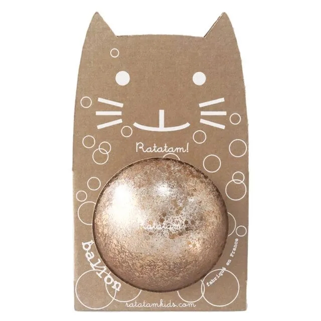 Ratatam Cat Ball Stars Large Glitter Gold 22cm