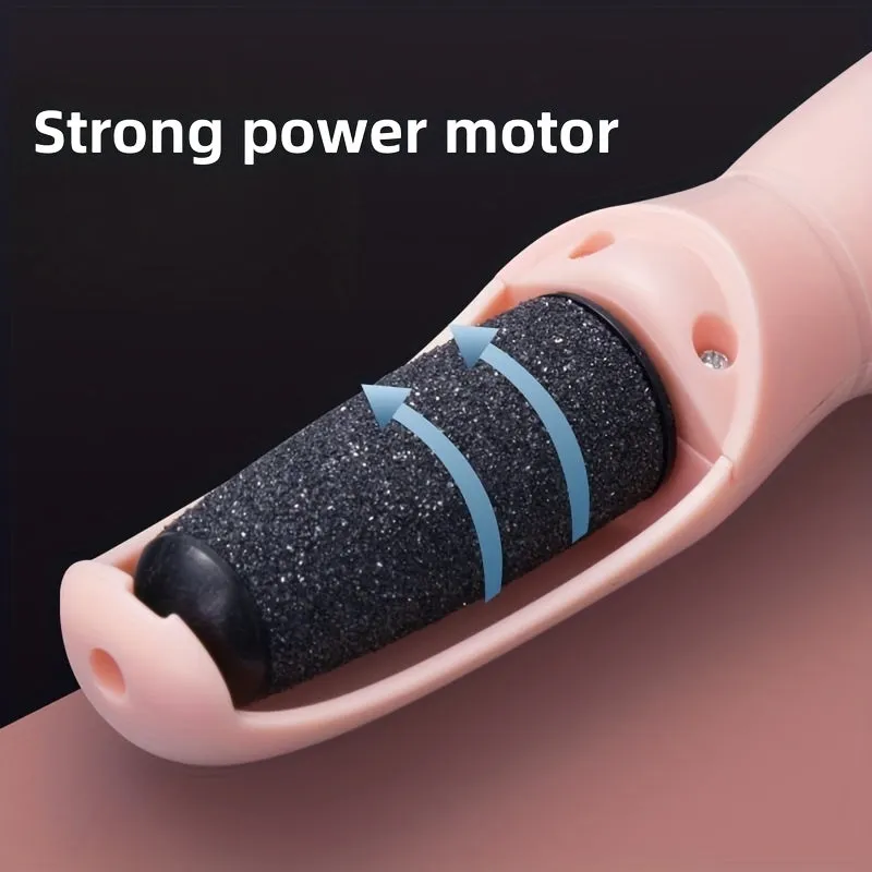 Rechargeable Electric Callus Remover with Vacuum Pedicure Technology