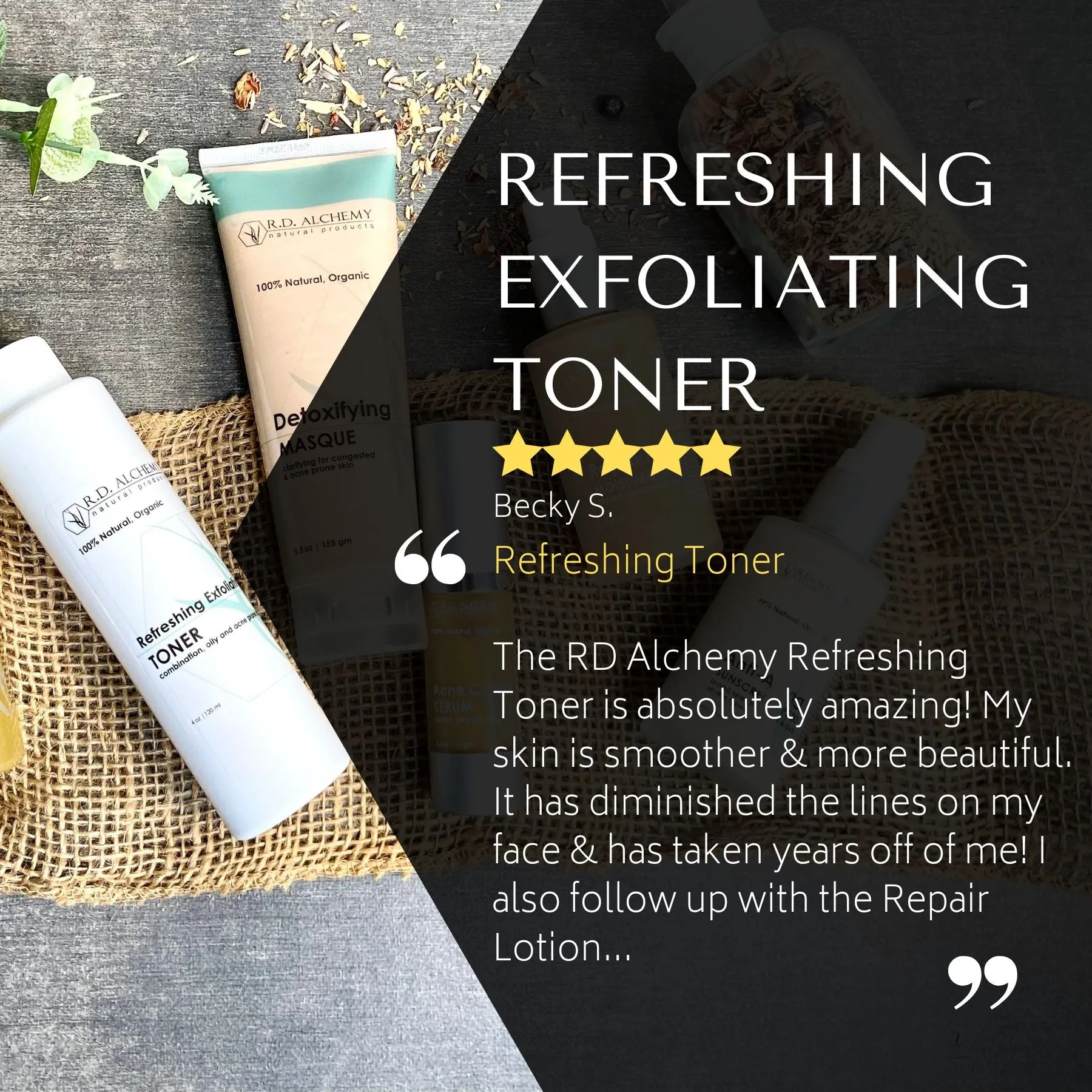 Refreshing Exfoliating Toner