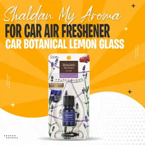 Shaldan My Aroma for CAR Air Freshener Car Botanical Lemon Glass - 5ML