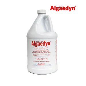 Silver Algaedyn Algae Remover Algaecide | Green and Mustard Algae Remover | Black Algae Remover | 1 Gal | 47-612G