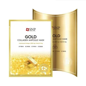 SNP Gold Collagen Moisture Ampoule Facial Mask