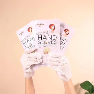 Spa Life Moisturizing Cocoa Butter And Vitamin E Infused Hand Gloves