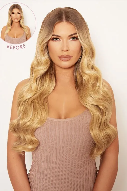 Super Thick 22" 5 Piece Natural Wavy Clip In Hair Extensions