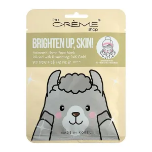 The Creme Shop Brighten Up, Skin! Animated Llama Face Mask