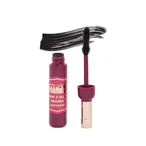 Typsy Beauty Drink & Blink Lengthening Mascara I Intense Black I Extreme Lengthening I Hourglass Wand I Clumpfree & Longwear Formula I Elongated False Lash Effect I Paraben & SLS Free | 9g